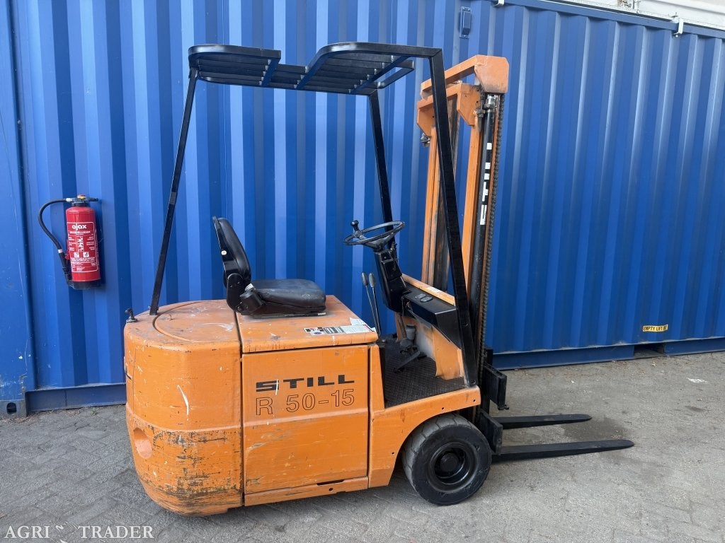 Still 1500KG elektrisch Doorkijkmast + Oplader, Zakelijke goederen, Info@vanbeurdenheftrucks.nl, Still, Heftruck, Ophalen of Verzenden