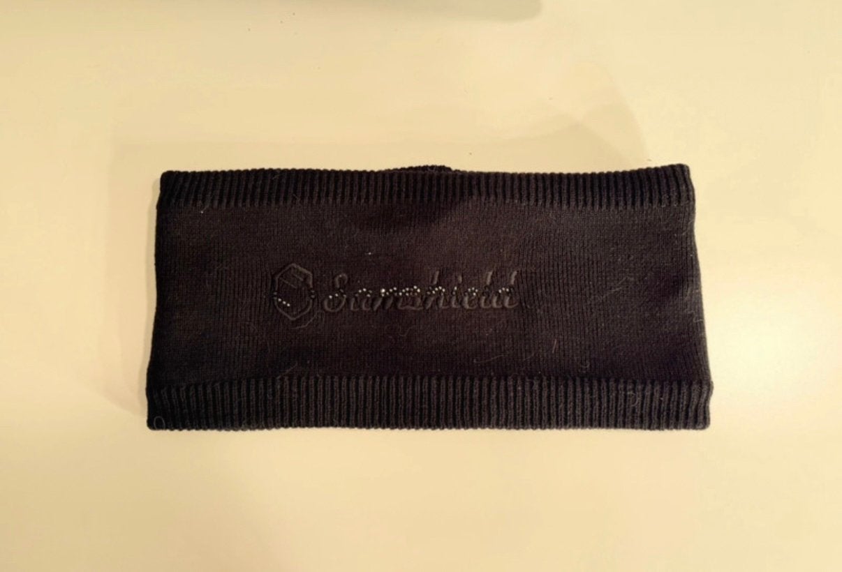 Samshield hoofdband zwart, Dieren en Toebehoren, Ophalen of Verzenden, Zo goed als nieuw, Dressuur