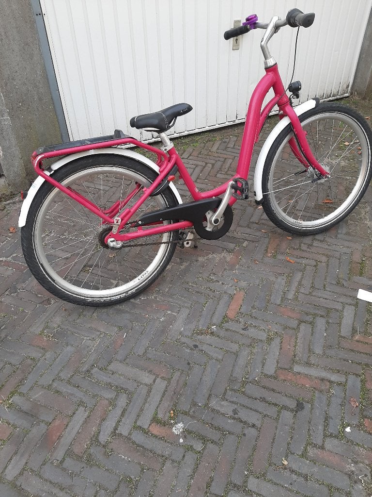 budcet fiets puky meisjes fiets 24ins 3vers, Ophalen, Gebruikt, Puky, Terugtraprem