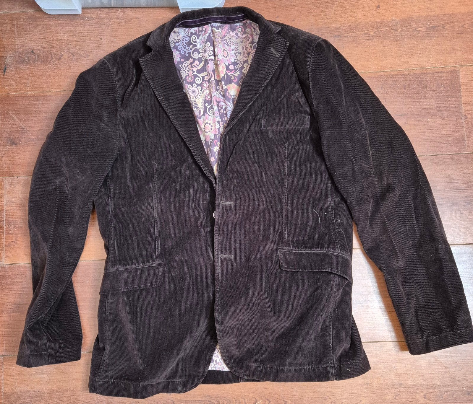 Stones Culture Corduroy Blazer Maat 102 (L), Maat 52/54 (L), Stones Culture, Bruin, Ophalen of Verzenden