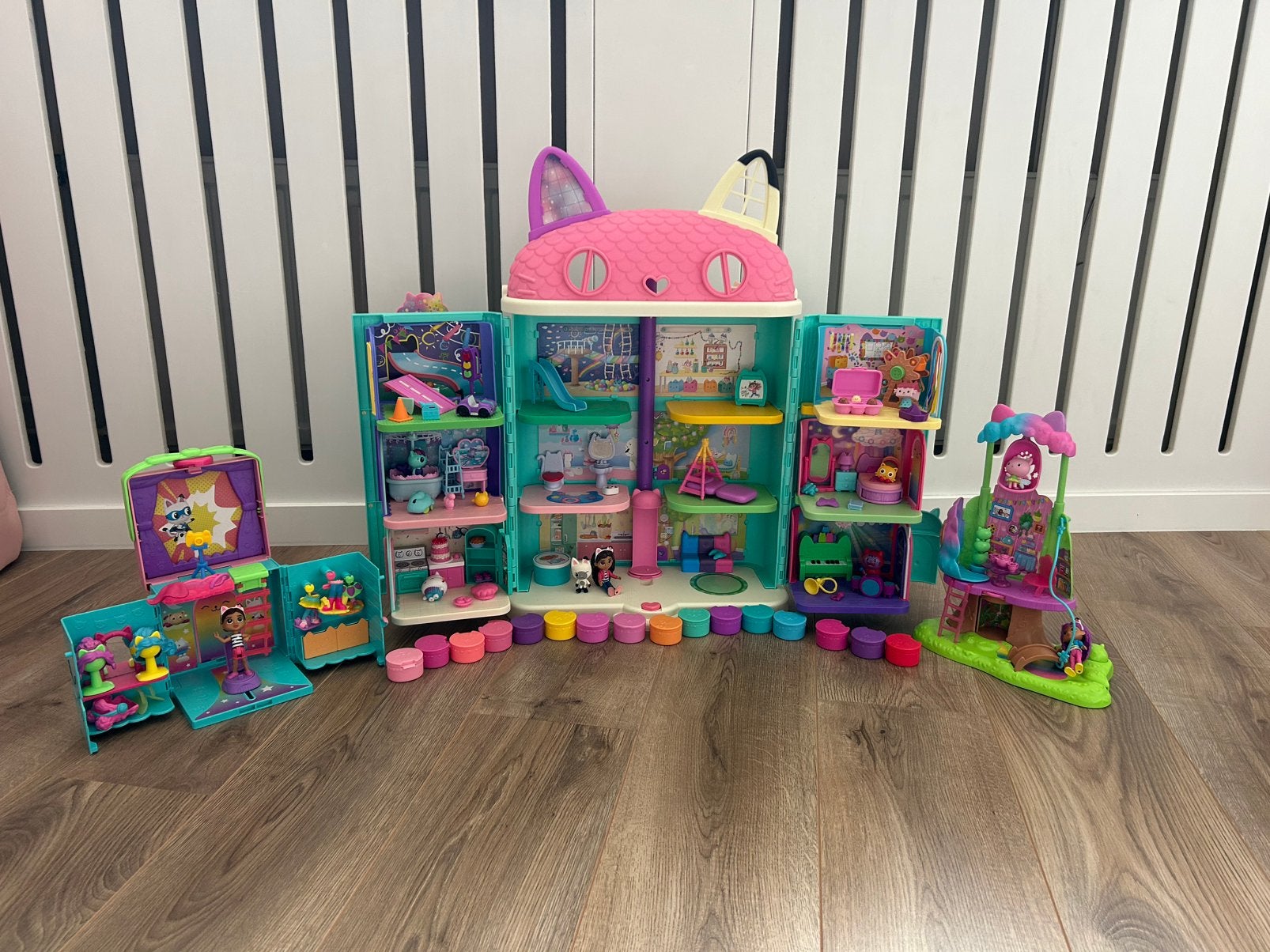 Met doos: Gabby’s poppenhuis met alle kamers en extra’s, Ophalen, Zo goed als nieuw
