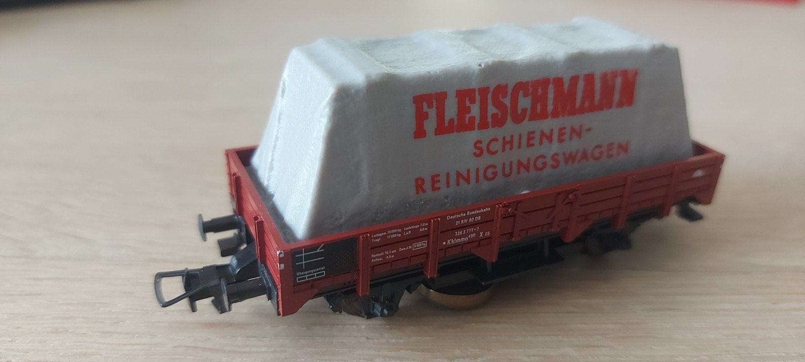 Fleischmann railreinigingswagen artnr 5569, Gelijkstroom, Fleischmann, Wagon, Ophalen of Verzenden