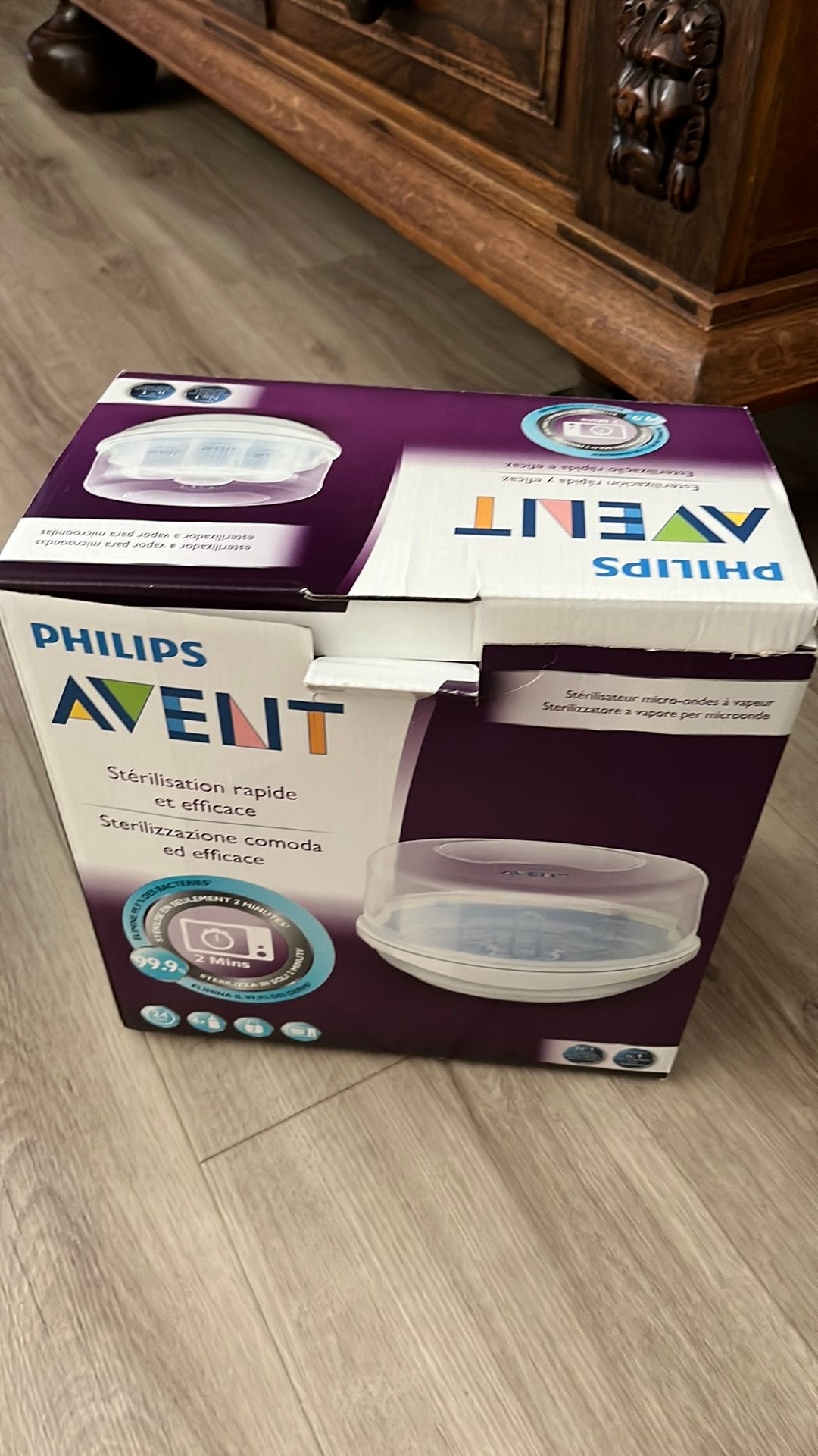 Philips Avent sterilisator, Ophalen, Zo goed als nieuw