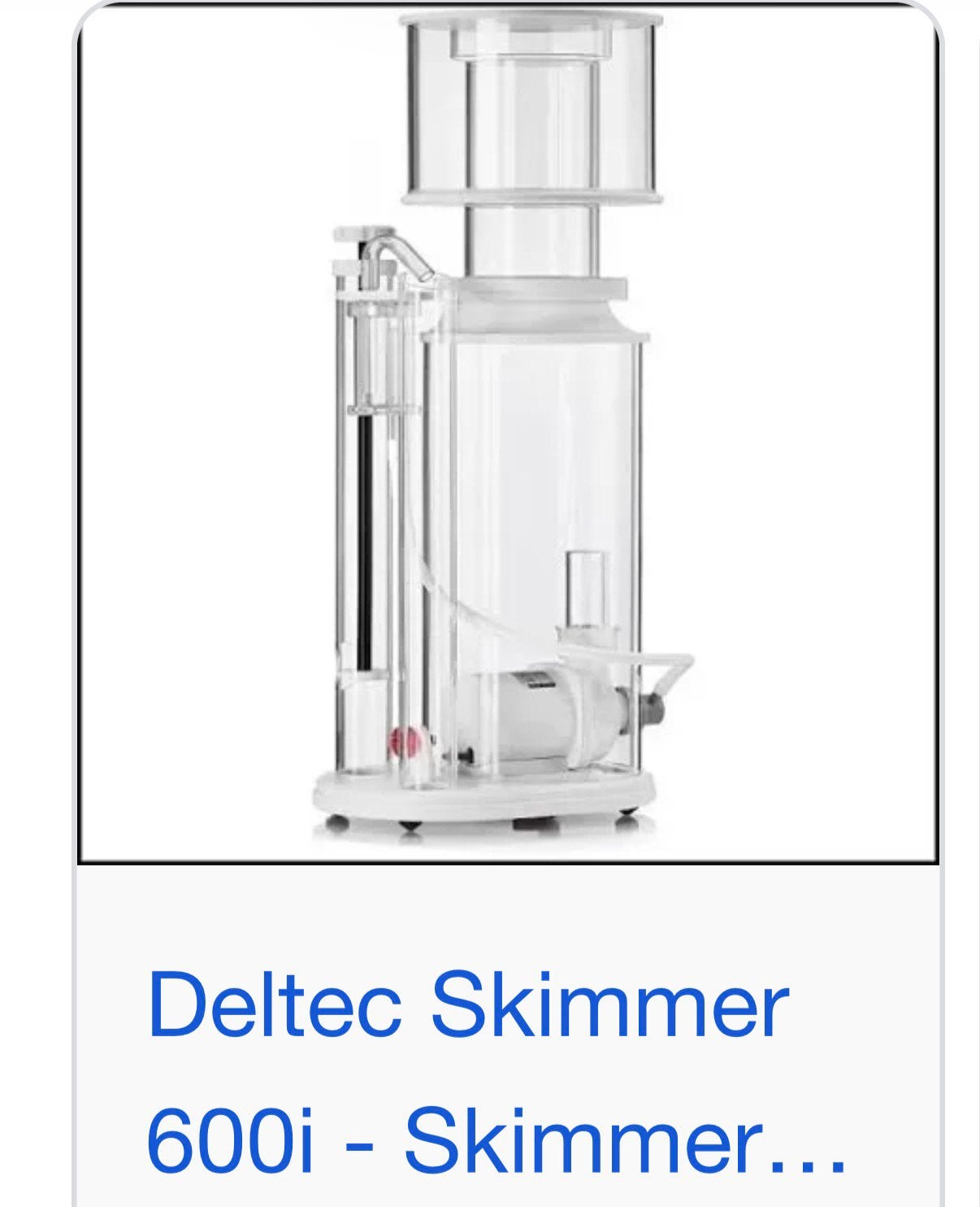 Deltec 600i skimmer, Ophalen of Verzenden