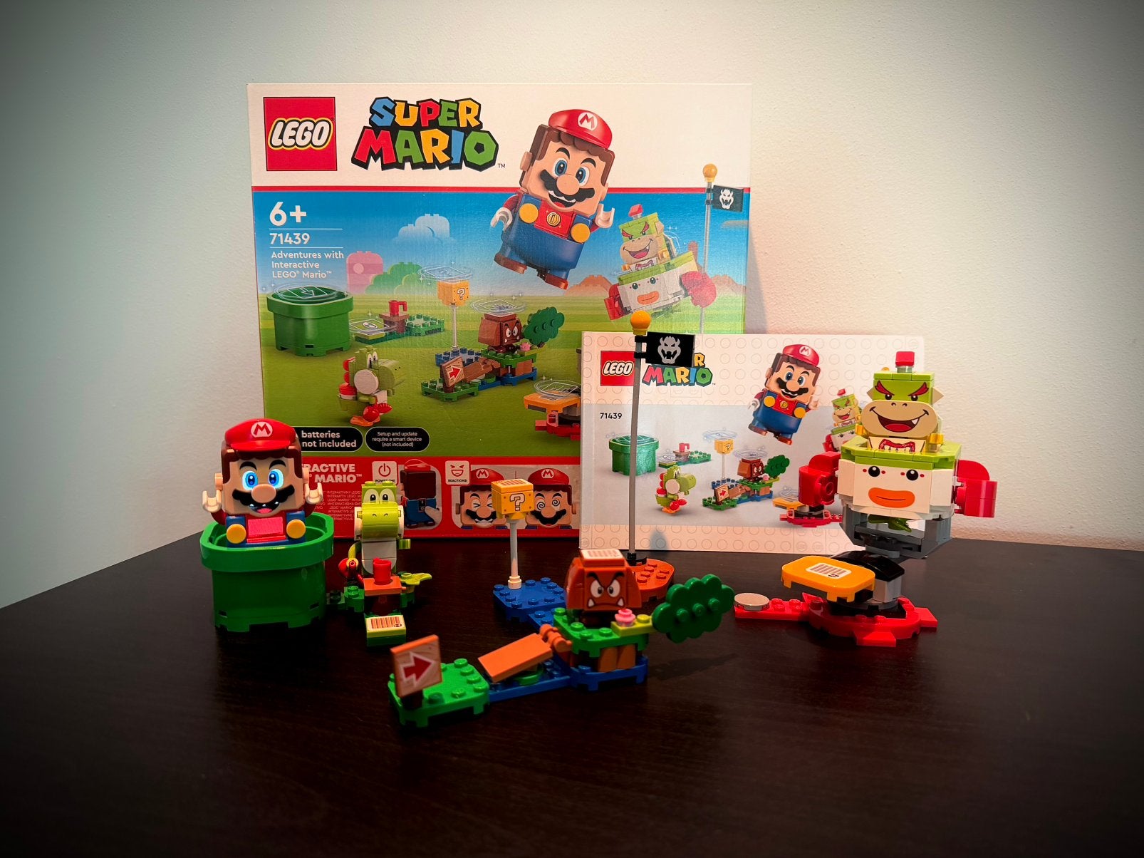 Super Mario lego set compleet, Ophalen, Zo goed als nieuw