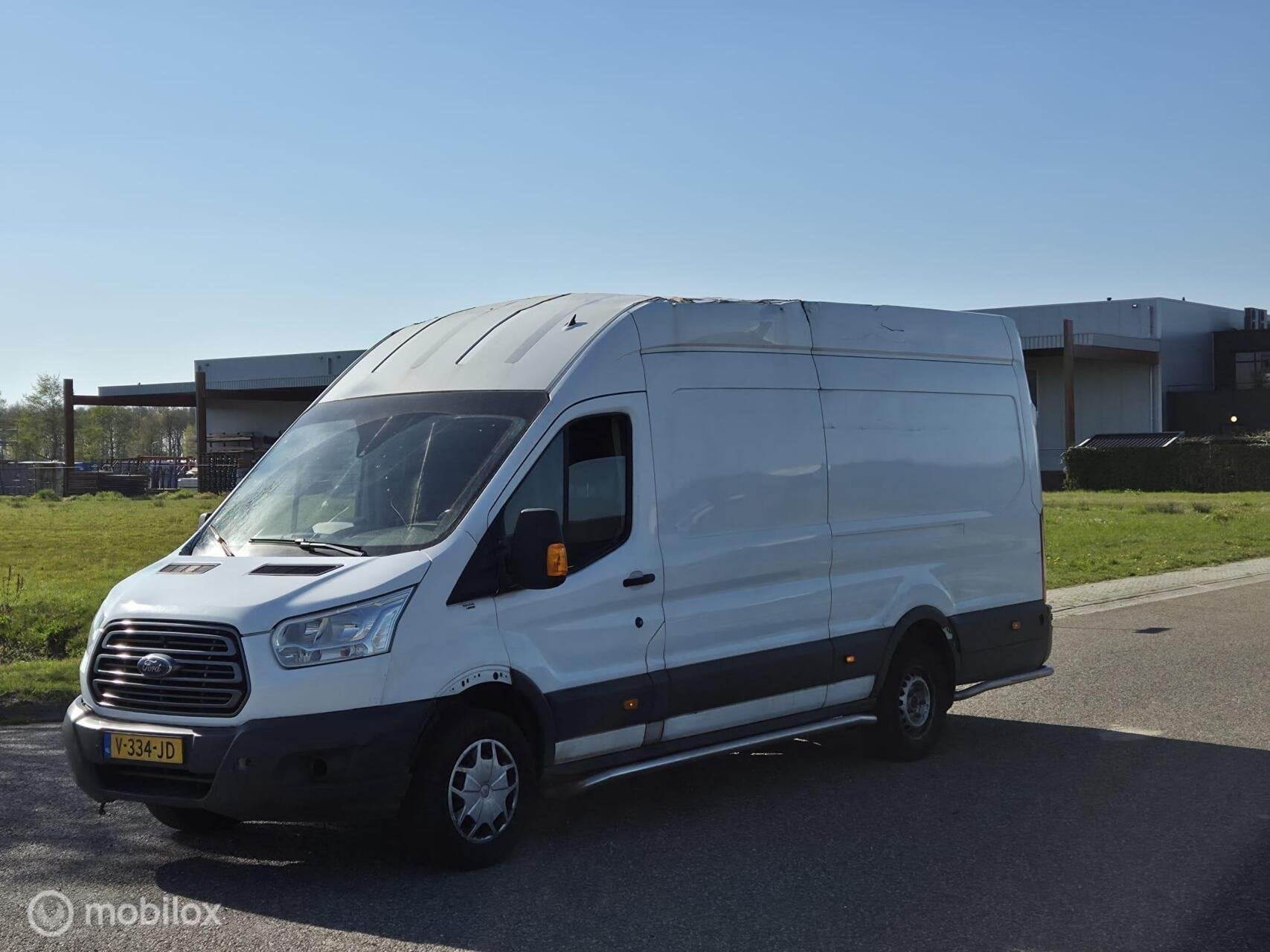 Ford Transit 350 2.0 TDCI L4H3 Trend XXL Airco / Cruise, Auto's, Bestelauto's, Euro 6, 4 cilinders, 2800 kg, Bedrijf