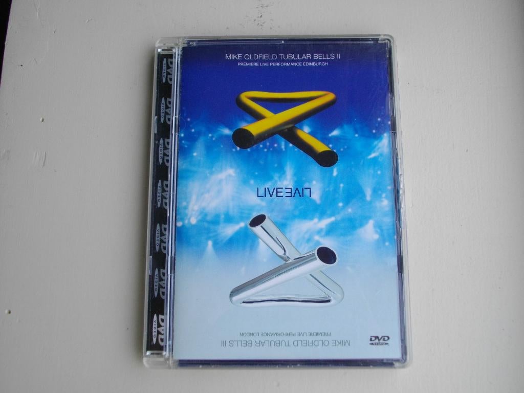 Mike Oldfield - Tubular Bells II & III - Live (1999) dvd, Alle leeftijden, Ophalen of Verzenden, Gebruikt, Muziek en Concerten