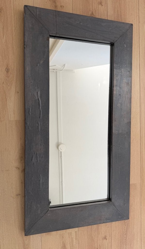 Spiegel, Huis en Inrichting, Ophalen, Gebruikt, 100 tot 150 cm, Rechthoekig