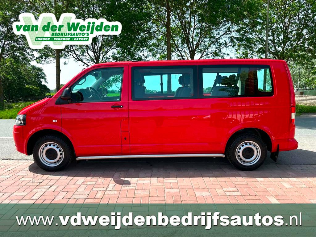 Volkswagen Transporter Kombi 2.0 TDI L2H1 9 Persoons AUTOMAA, Auto's, Volkswagen, Euro 5, Gebruikt, 8 stoelen, 241 €/maand