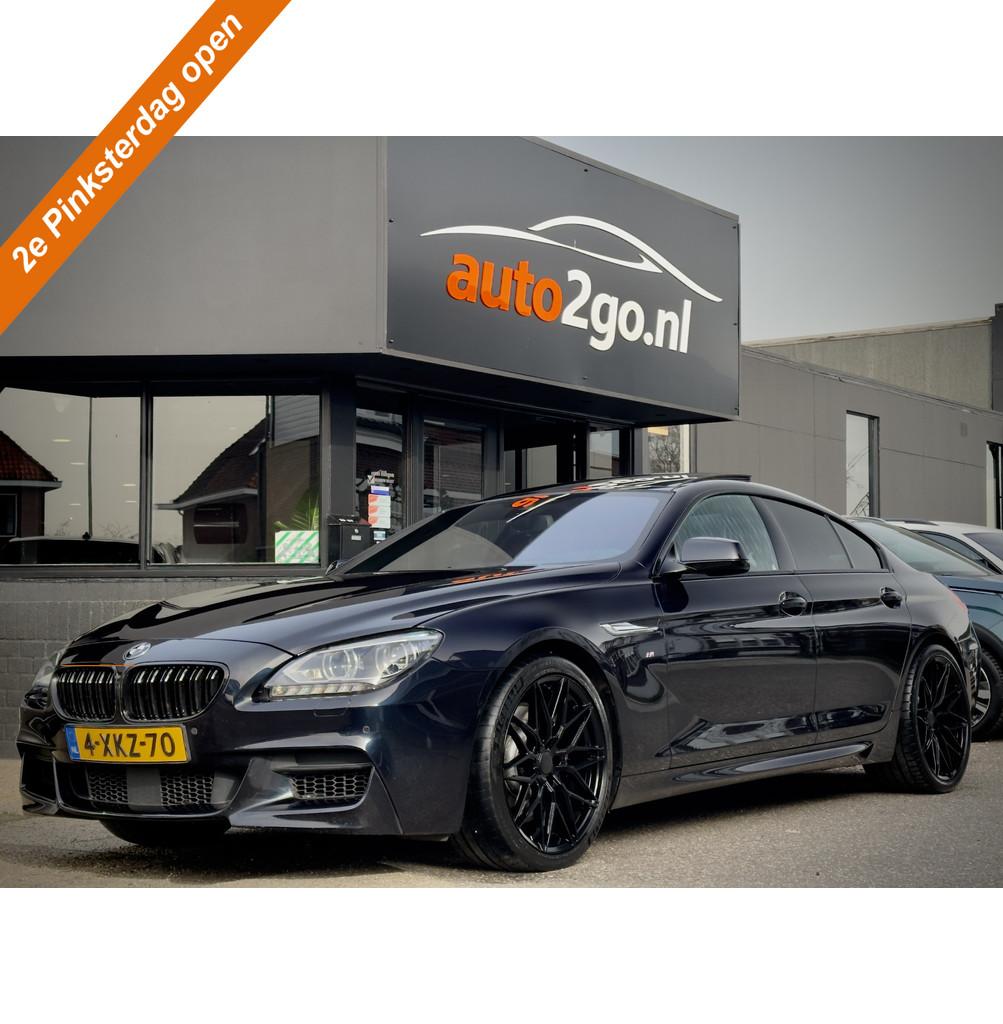 BMW 6 Serie Gran Coupé 650i V8 M-SPORT COMPETITION 540PK PA, Auto's, BMW, Automaat, Achterwielaandrijving, 4395 cc, Zwart