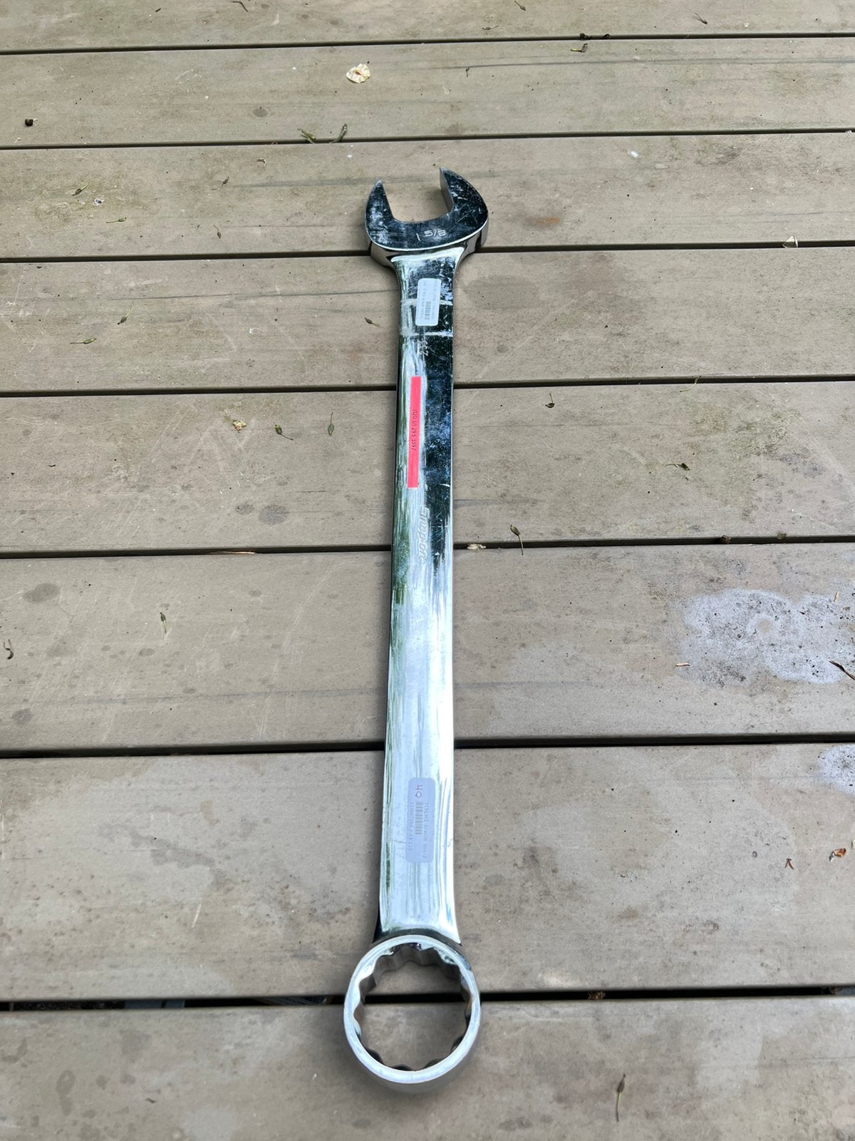 Snap-on steekring sleutel 1”5/8, Auto diversen, Ophalen, Gebruikt, Onbekend, Onbekend