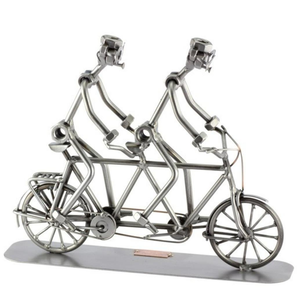 Tandem - Hinz & Kunst, fiets, metalen beeldje, cadeau, duo, Ophalen of Verzenden, Nieuw, Overige typen