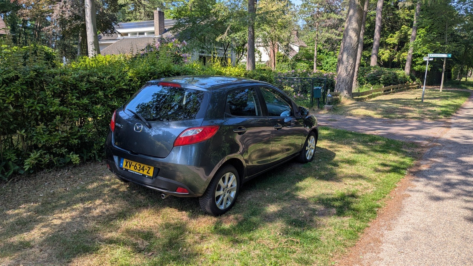 Mazda 2 1.3 55KW 5DRS 2010 Grijs, Auto's, Mazda, Particulier, Airbags, Airconditioning, Benzine, B, Hatchback, Handgeschakeld