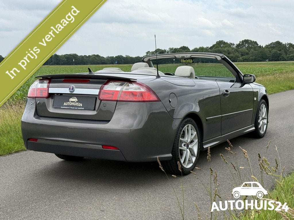 Saab 9-3 Cabrio 1.8t Vector HIRSCH|Smoke Beige|XENON |NAVI|A, Auto's, Saab, 1998 cc, Gebruikt, 4 cilinders, 4 stoelen