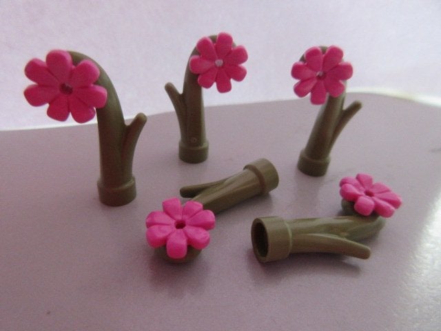 nr. 3426, 5 Grasstengels+bloemetjes., Kinderen en Baby's, Speelgoed | Duplo en Lego, Ophalen of Verzenden, Zo goed als nieuw, Complete set
