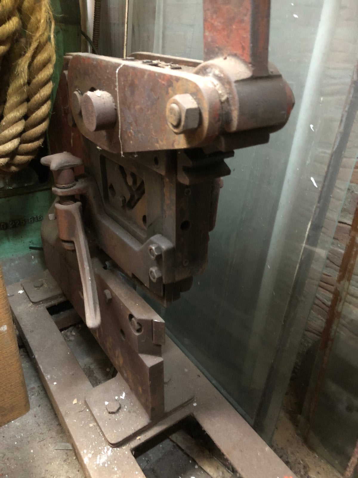 Metaal knipschaar, Ophalen, Gebruikt, 250 mm of meer, Overige typen