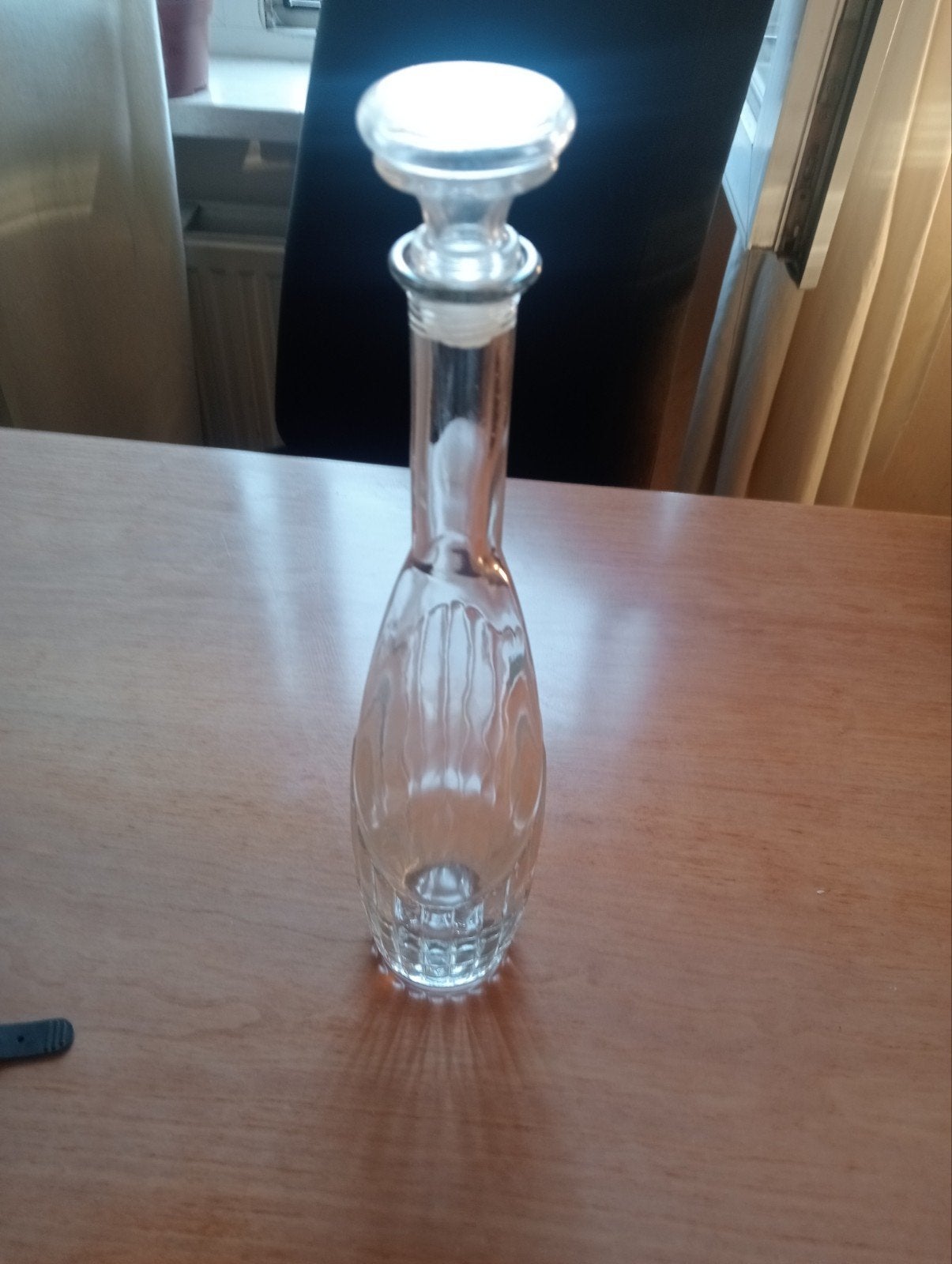 Glazen karaf met stop, Ophalen of Verzenden