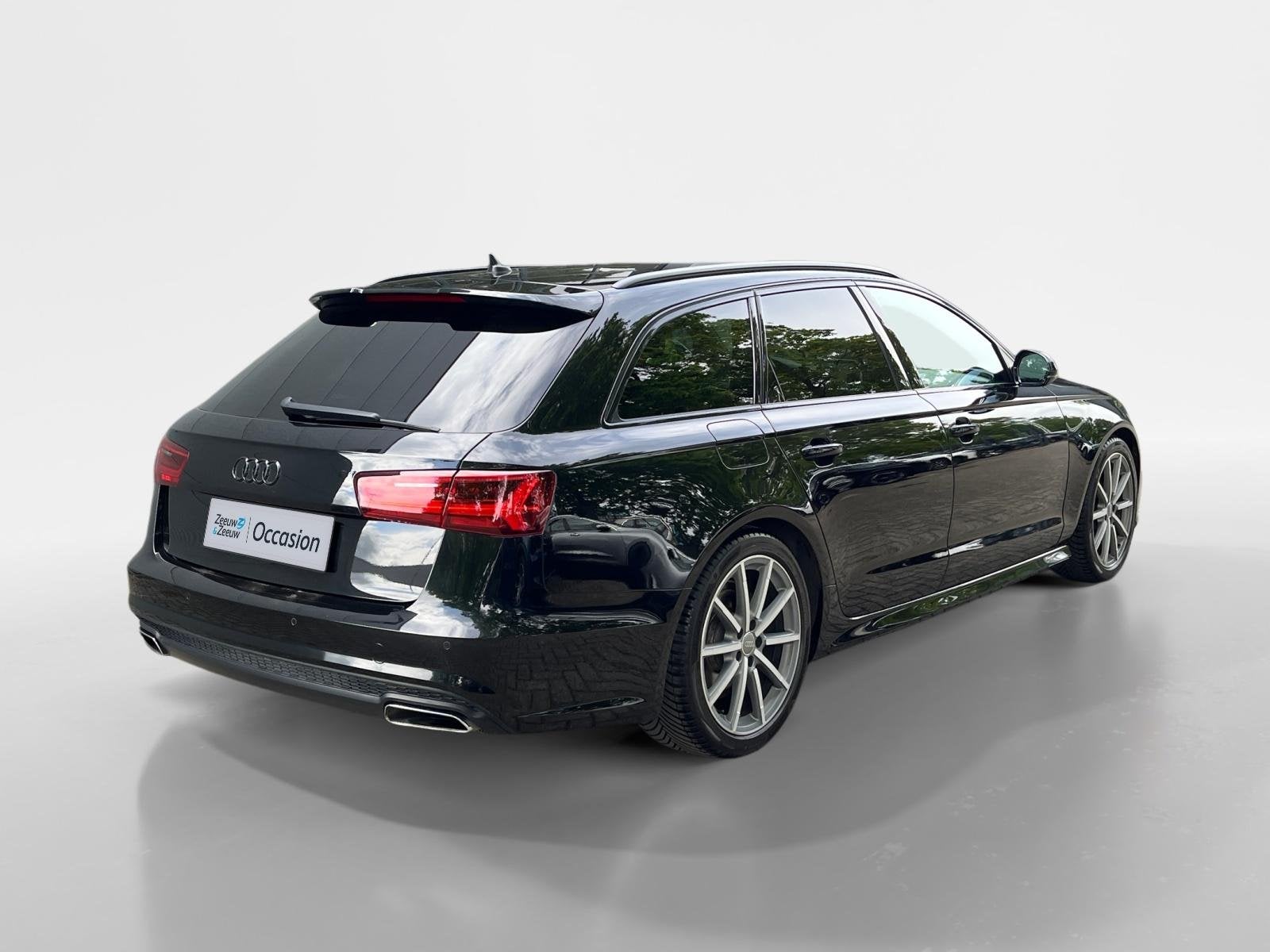 Audi A6 Avant 1.8 TFSI ultra S line Edition, Auto's, Audi, Leder en Stof, Zwart, Origineel Nederlands, 1700 kg