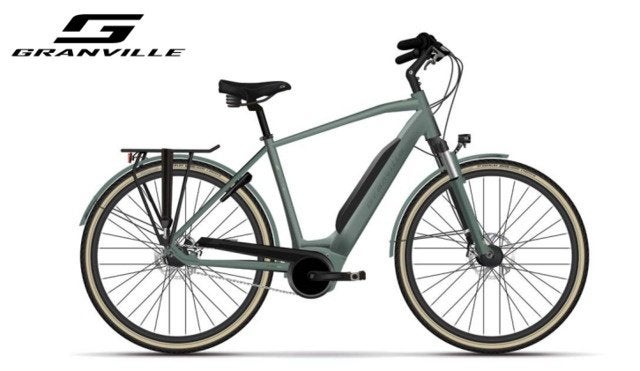 Grandville E-urban herenfiets nieuw ! (ruim 50% korting), Fietsen en Brommers, Nieuw, 51 tot 55 cm, 50 km per accu of meer, Ophalen