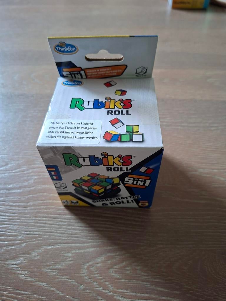 ThinkFun Rubik's Roll Pack N Go spel, 5 in 1, nieuw!, Ophalen, Nieuw, Puzzelen