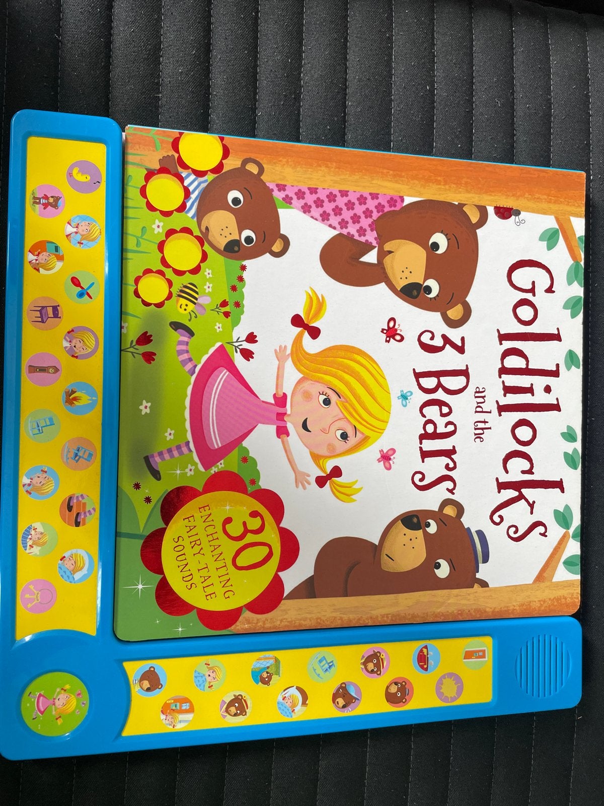 Goldilocks en de 3 Beren Geluidenboek - 30 Geluiden, Ophalen, Zo goed als nieuw, Uitklap-, Voel- of Ontdekboek, 3 tot 4 jaar