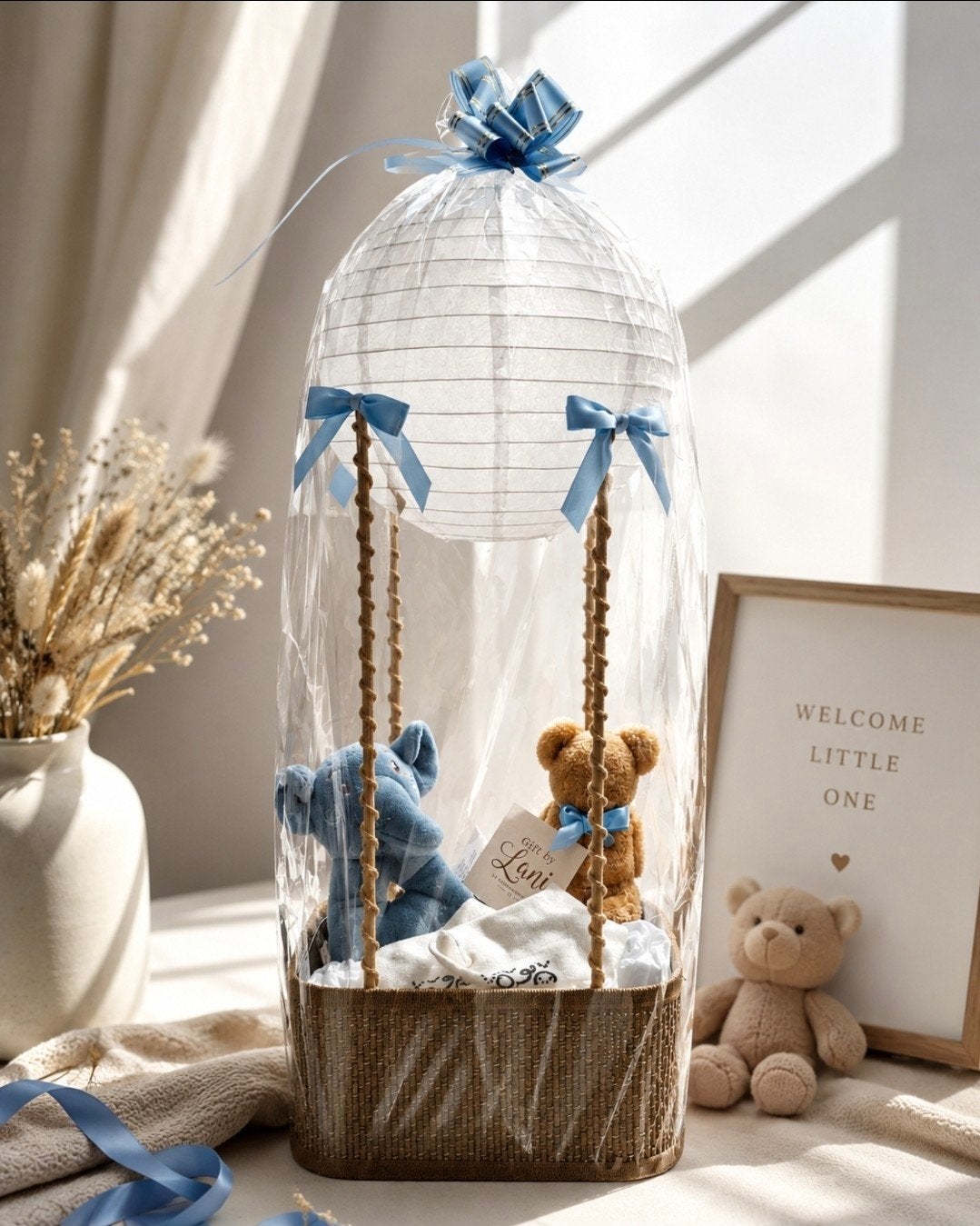 Luxe Kraamcadeau Set: Knuffel, Slab en Luiertaart vanaf €20, Ophalen of Verzenden
