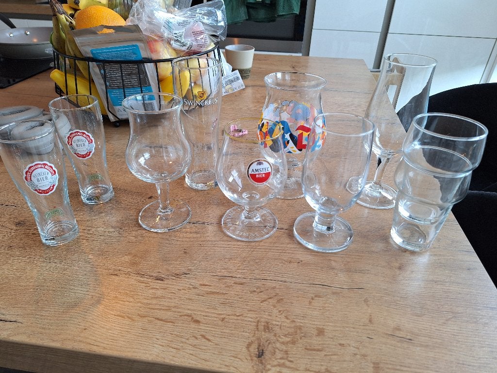 Bierglazen, Ophalen, Zo goed als nieuw, Bierglas