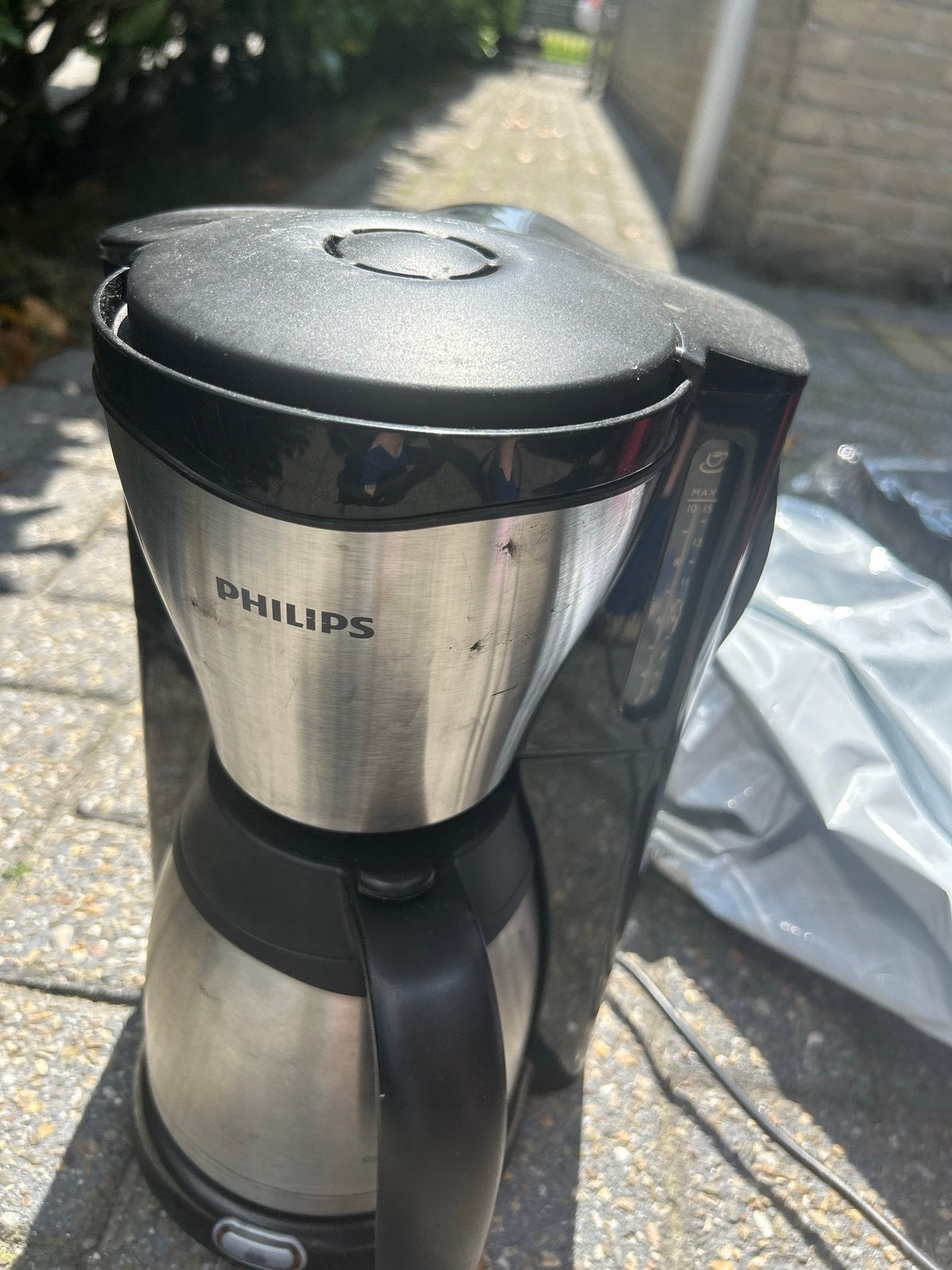 Philips Koffiezetapparaat met Thermoskan - Gebruikt, Witgoed en Apparatuur, Gebruikt, Koffiemachine, Gemalen koffie, Ophalen of Verzenden