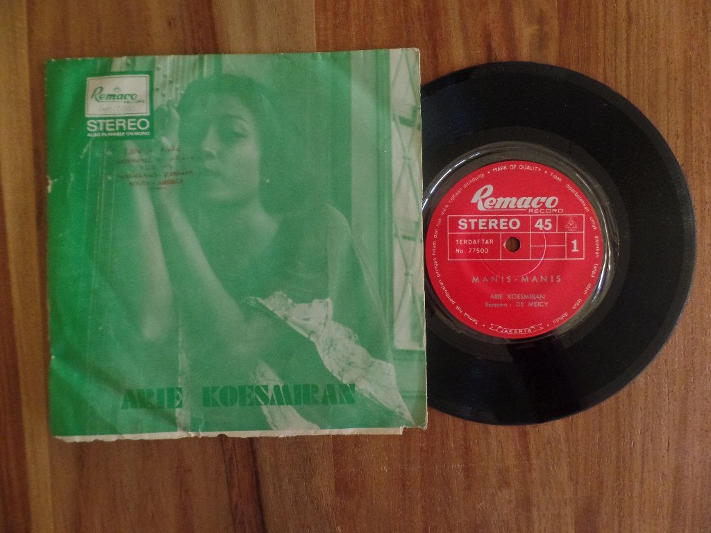 single Arie Koesmiran ‎– Manis Manis Manis, Ophalen of Verzenden, Gebruikt, 7 inch