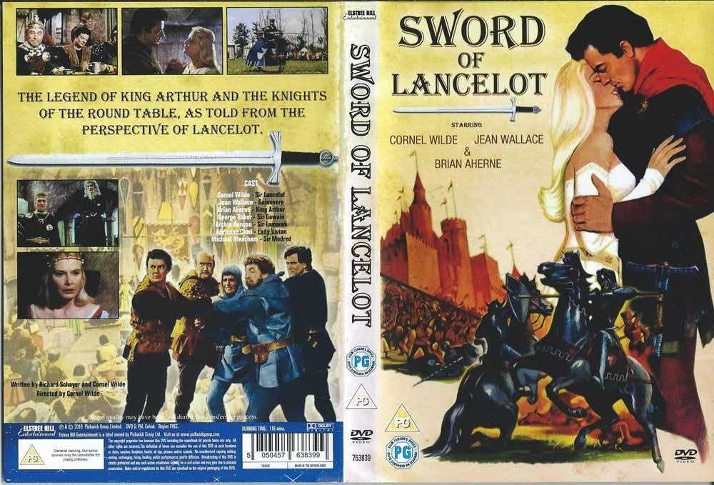 Lancelot and Guinevere (Sword of Lancelot) 1963 DVD, 1960 tot 1980, Alle leeftijden, Ophalen of Verzenden, Zo goed als nieuw