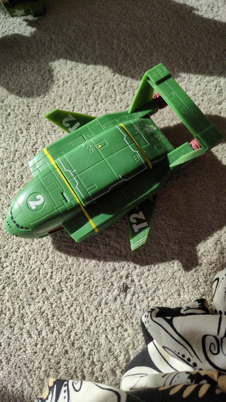 Thunderbirds 2 speelgoedvliegtuig, Ophalen of Verzenden, Gebruikt