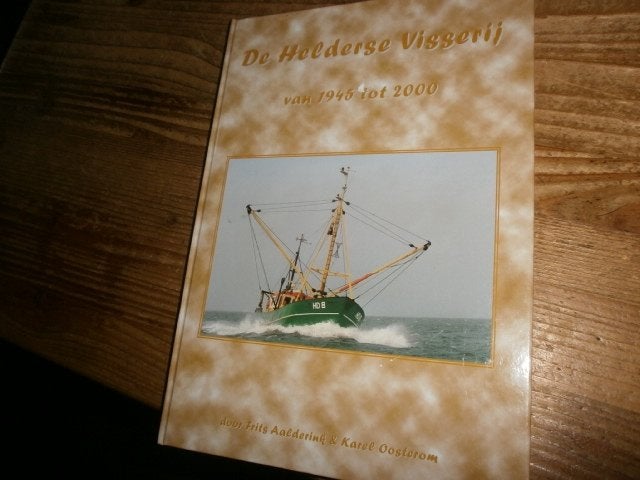 de helderse visserij van 1945 tot 2000 veel fotos schepen, Ophalen of Verzenden, Nieuw