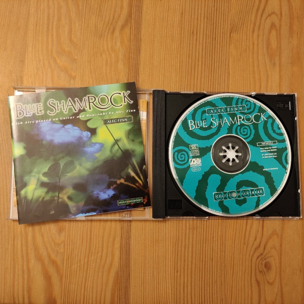 Blue Shamrock - Alec Finn (CD), Inclusief boekje, Gebruikt, Album, Keltisch