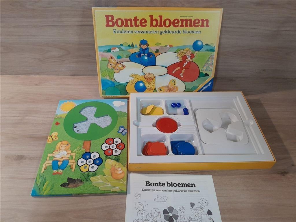 Bonte bloemen - s5832, Verzenden, Zo goed als nieuw