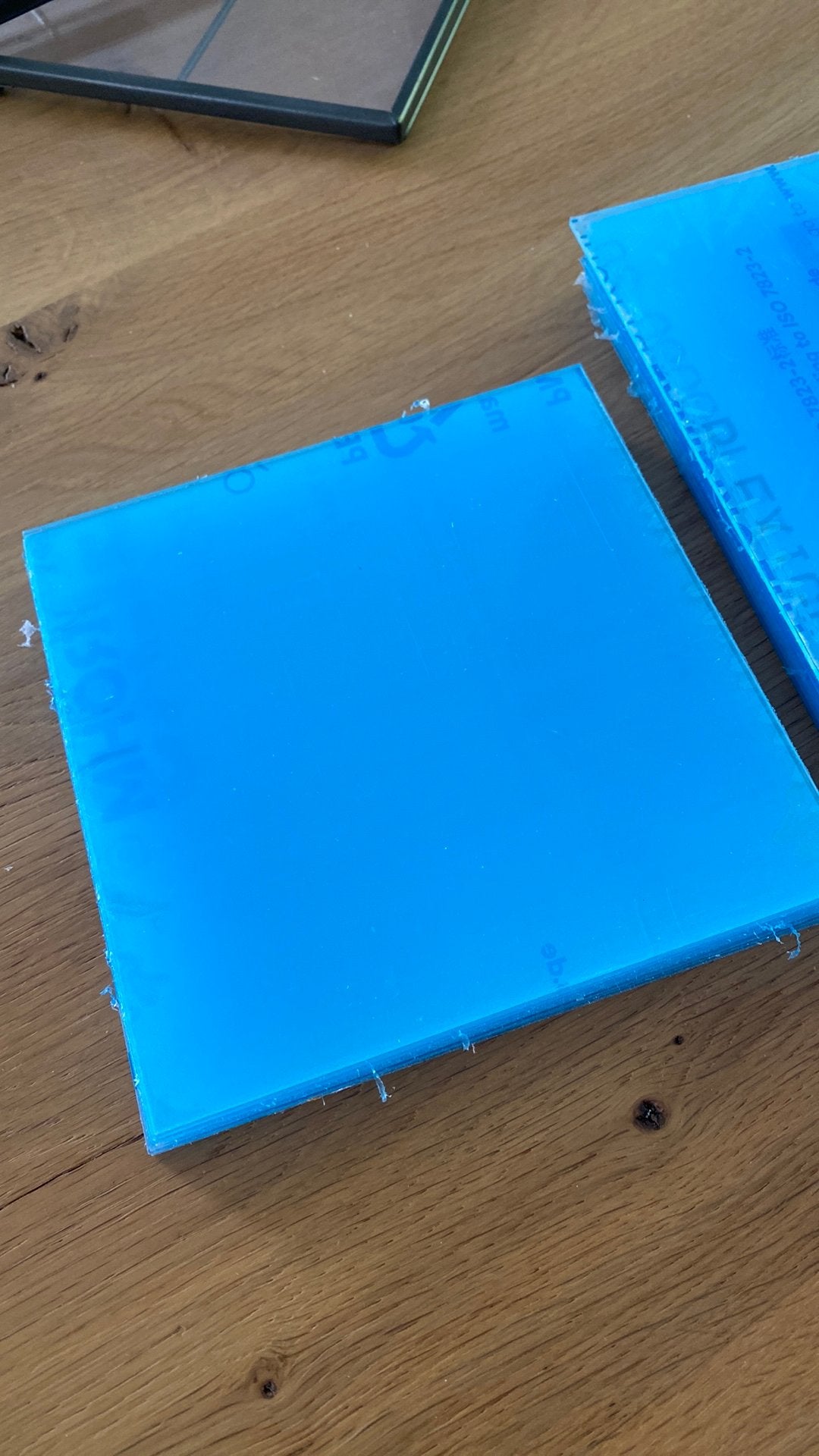 Plexiglas 8 st: 16x16 cm (transparant), Ophalen of Verzenden, Nieuw