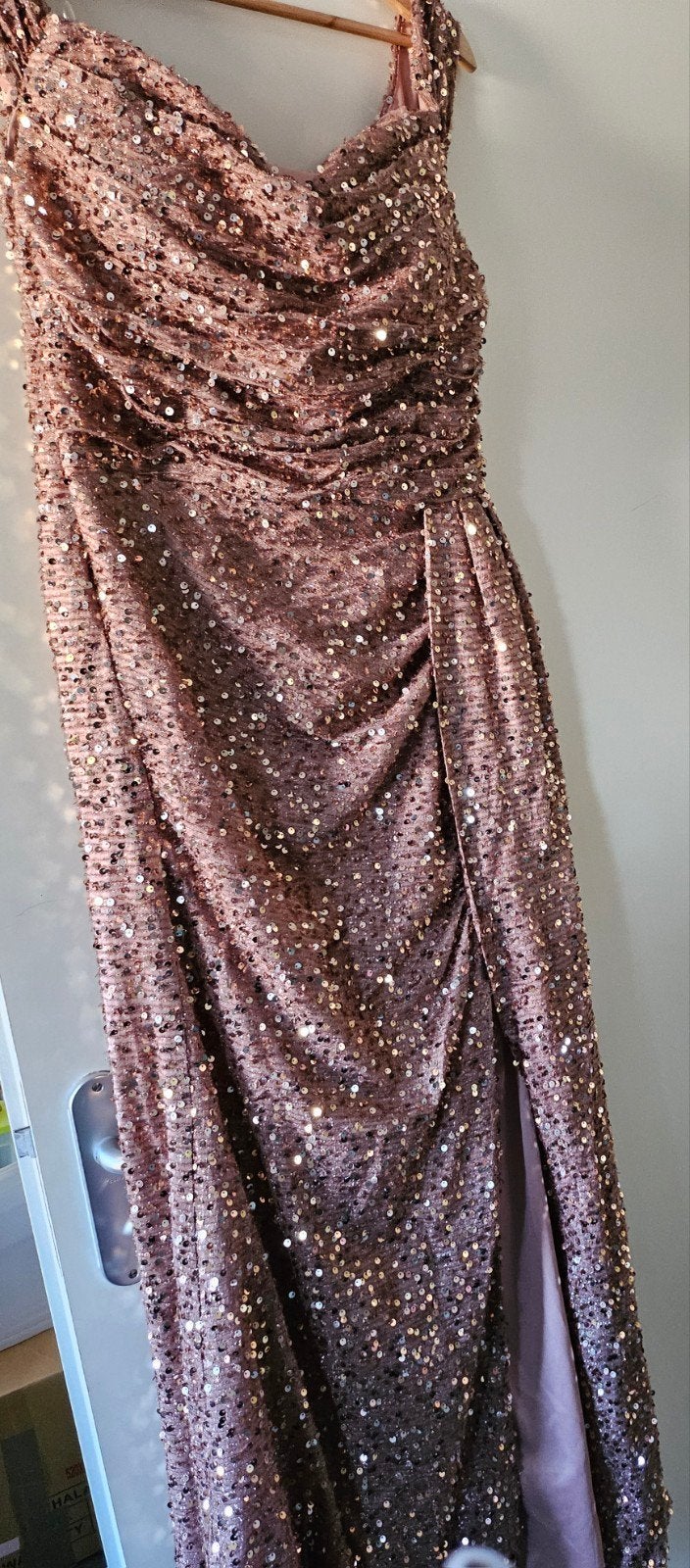Glitter jurk, Maat 38/40 (M), Galajurk, Ophalen of Verzenden, Zo goed als nieuw