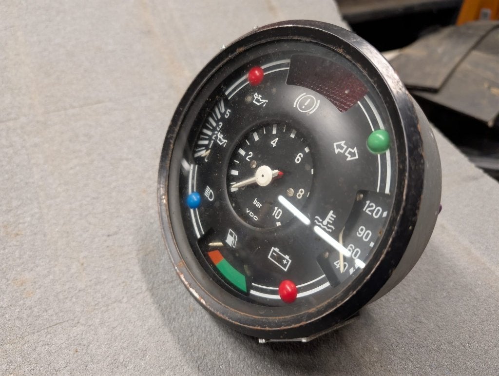 VDO combi instrument klassieke vrachtauto, jaren 70, Ophalen of Verzenden, Gebruikt, Universele onderdelen