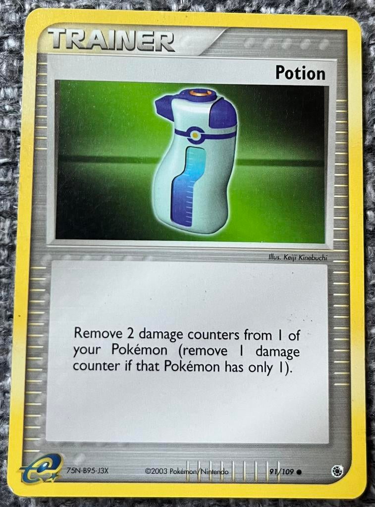 Trainerkaart van Potion • EX Ruby & Sapphire (091/109), Verzenden, Nieuw, Losse kaart