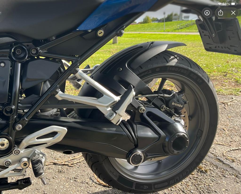 Puig hugger voor BMW R1200/1250 RS en R, Motoren, Ophalen of Verzenden, Gebruikt
