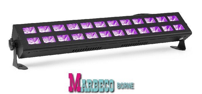 LED UV bar 2x12 LEDs, UV balk, LED UV armatuur 24 leds, Nieuw, Info@marbeco.nl, BeamZ, Licht
