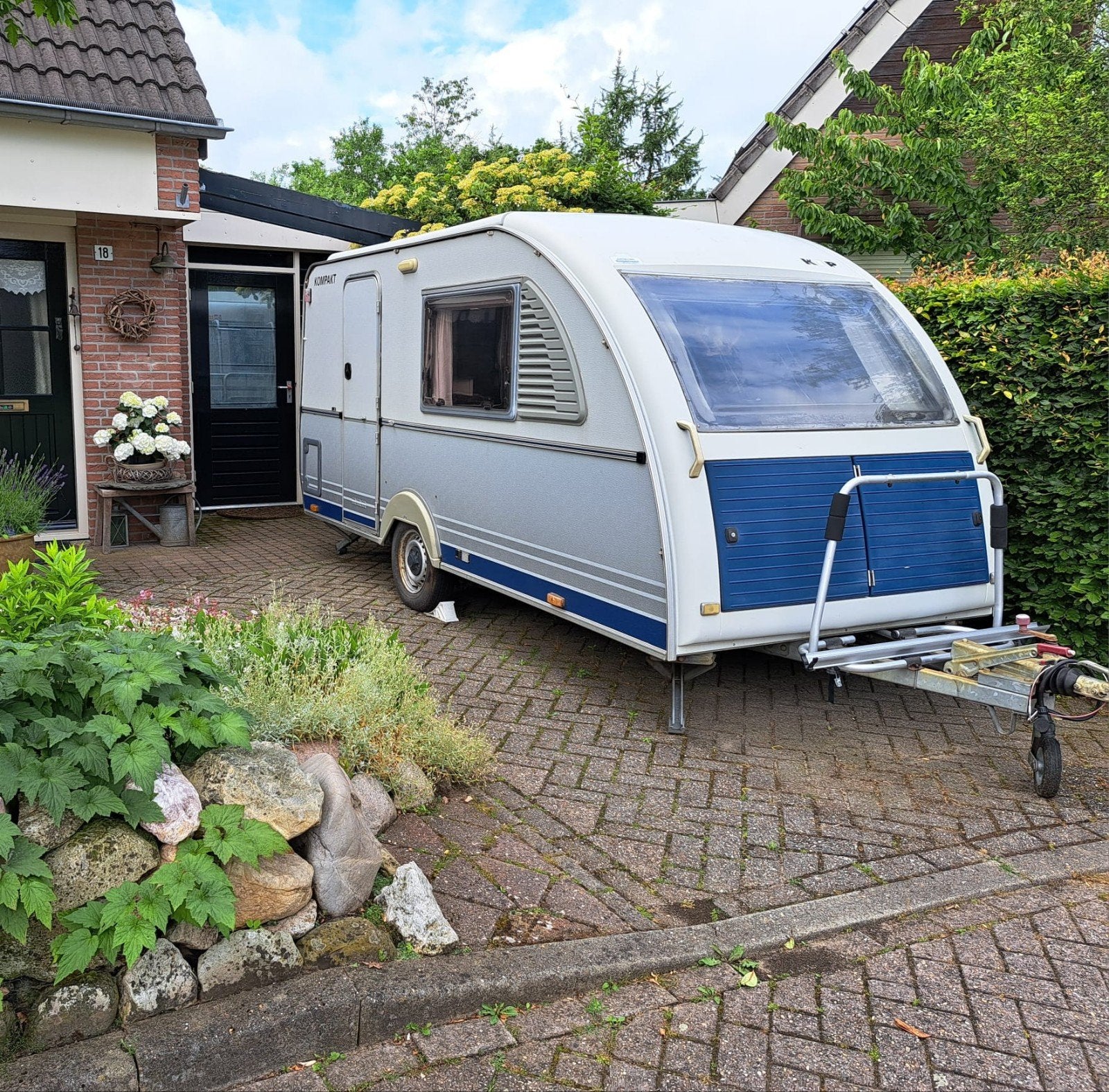 Kip Kompakt TA 37 Hefdak, Caravans en Kamperen, Caravans, Standaardzit, Luifel, Kip, Particulier