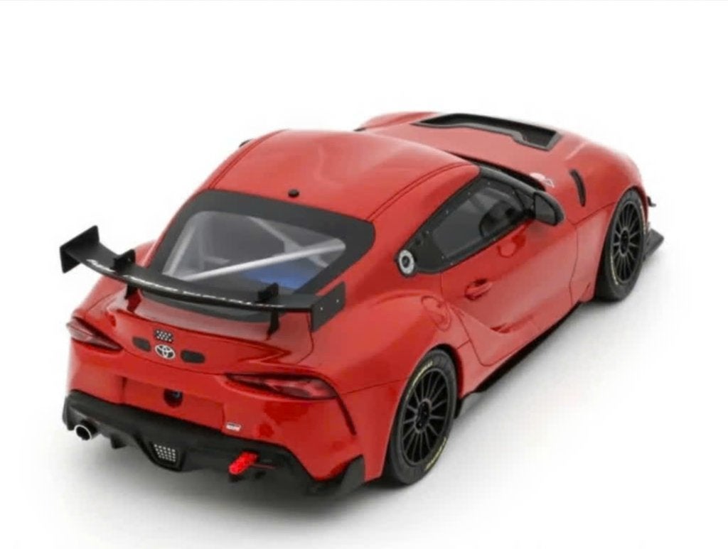 TOYOTA SUPRA GT4 100 ED. Oranje 2023 OTTO MOBILE 1/18 OT1123, Verzenden, Nieuw, Auto, OttOMobile