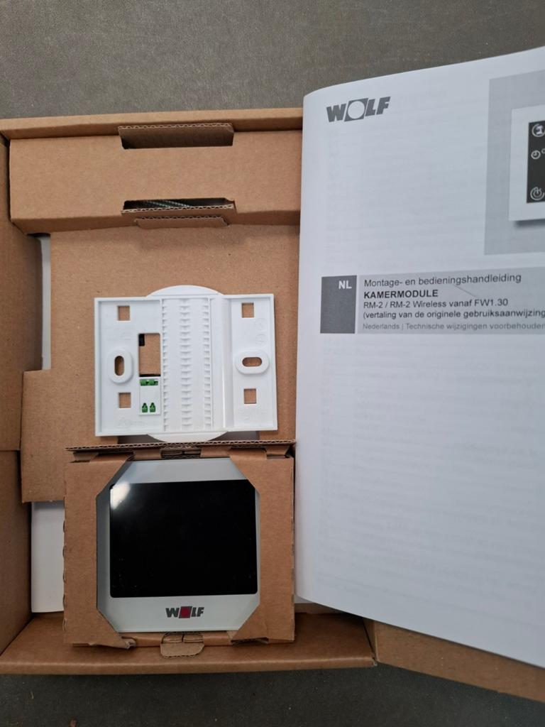 Wolf Kamerthermostaat RM-2, Ophalen of Verzenden, Nieuw