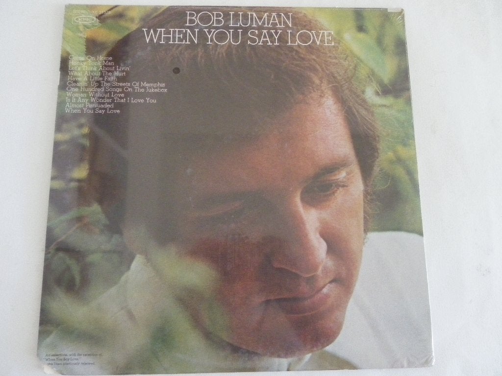 LP Bob Luman - When You Say Love, LP, Geseald, Ophalen of Verzenden, 12 inch