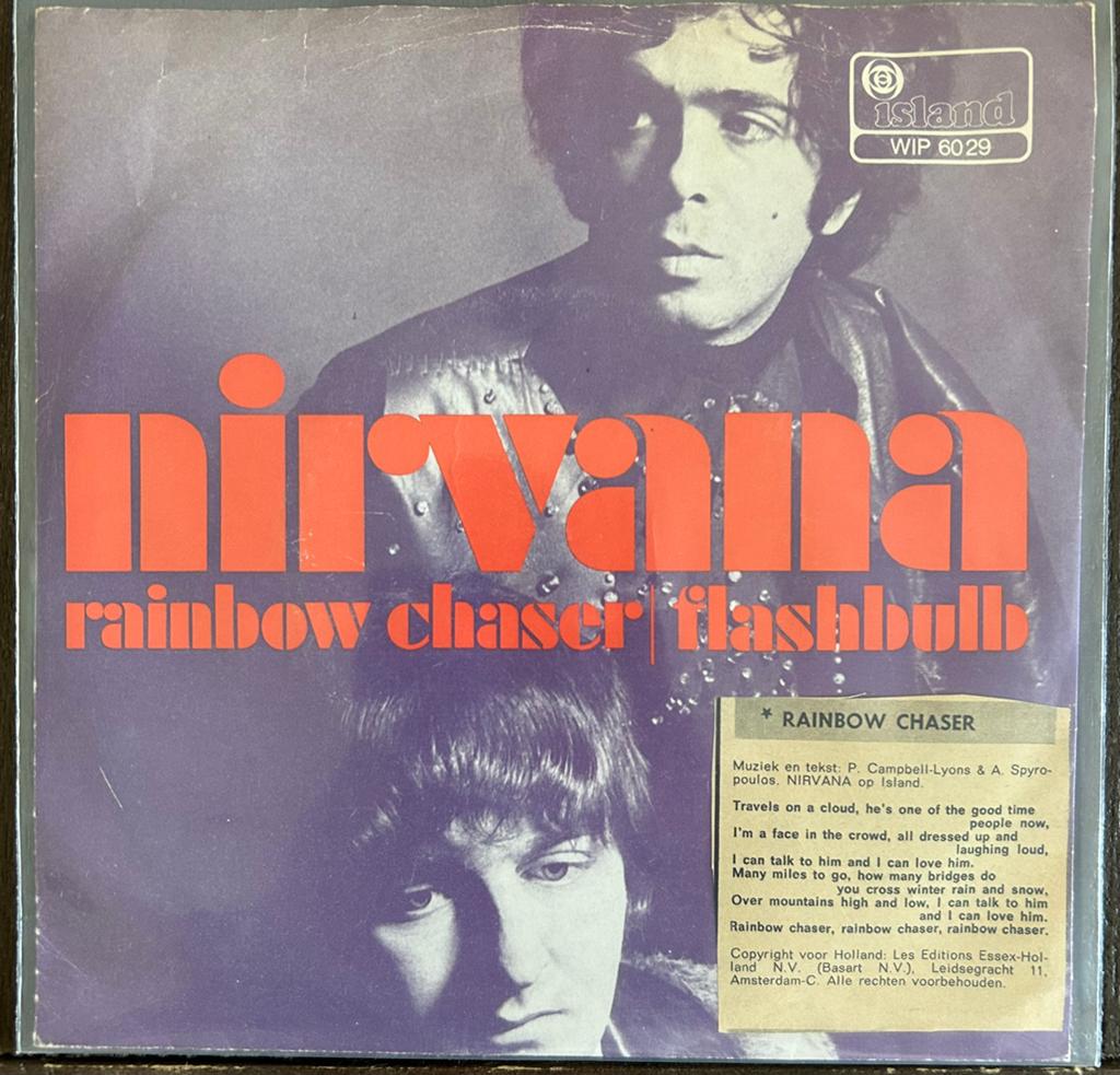 Nirvana - Rainbow Chaser / Flashbulb (Single, 1969), Gebruikt, 7 inch, Single, Ophalen of Verzenden