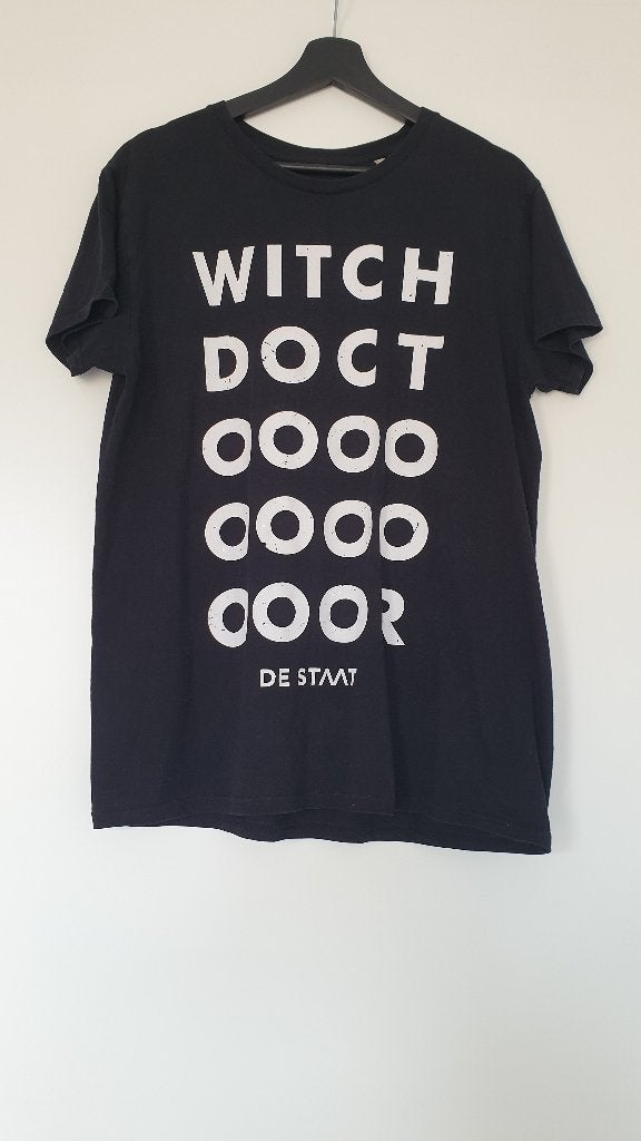 De Staat Witch Doctor T-Shirt maat L, Maat 52/54 (L), Zwart, Ophalen of Verzenden, Zo goed als nieuw