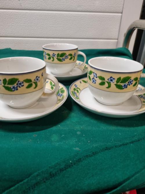 kop en schotel bel air servies, Ophalen of Verzenden, 'T Olde Gre-j, Info@toldegrej.nl, Endepoelstraat 20f Didam