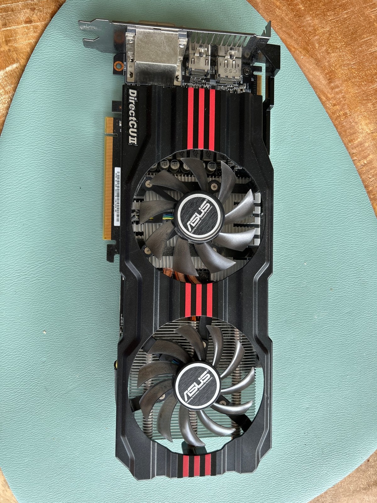 ASUS HD7850 DirectCU II 2GB Videokaart, PCI-Express 3, Gebruikt, Ophalen of Verzenden, GDDR5