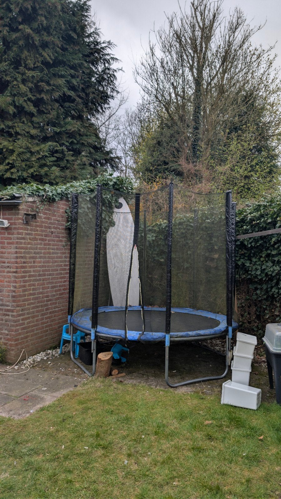 Trampolines 100+kg, Ophalen