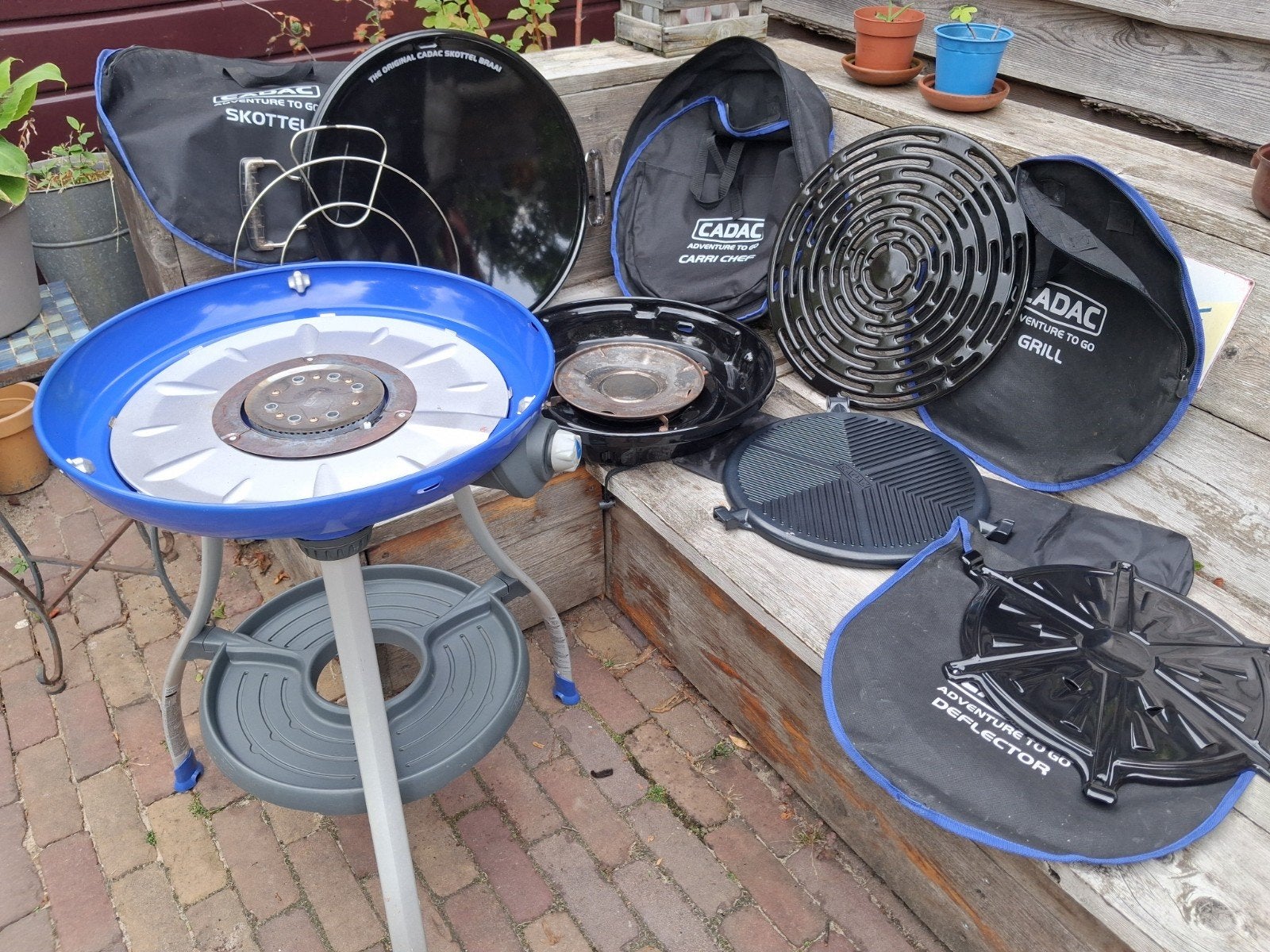 Cadac skottelbraai Carri chef (topstaat), Ophalen, Zo goed als nieuw, Cadac